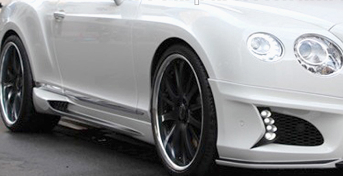 Custom Bentley GTC  Convertible Side Skirts (2011 - 2015) - $890.00 (Part #BT-013-SS)